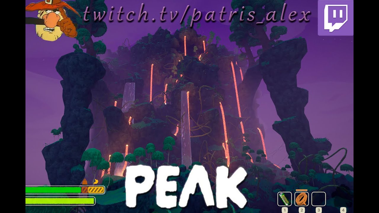 Крах и падение в игре PEAK | запись стрима | #2