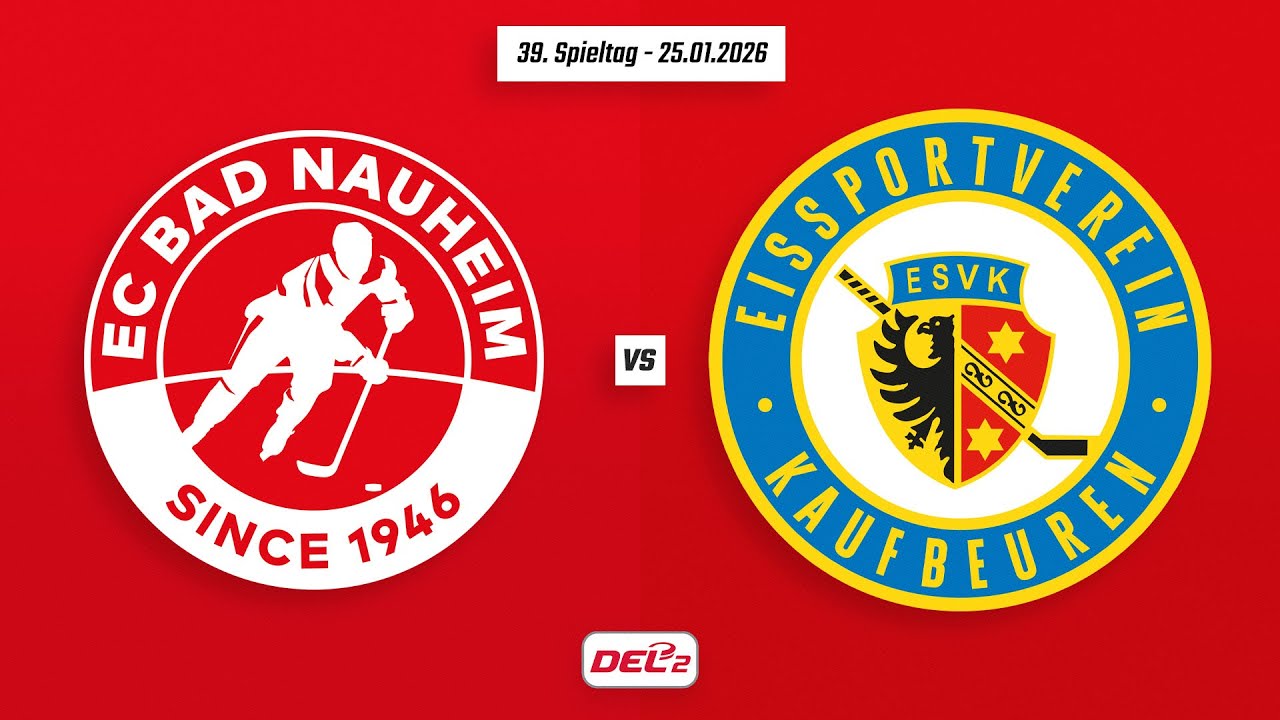 39. Spieltag DEL2 | EC Bad Nauheim vs. ESV Kaufbeuren | Game Highlights