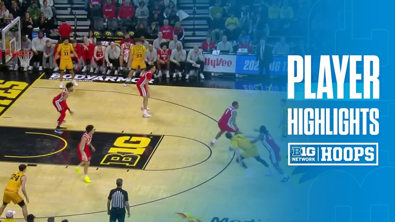 Bennett Stirtz Highlights vs. Ohio State | Iowa Basketball | 02/25/2026