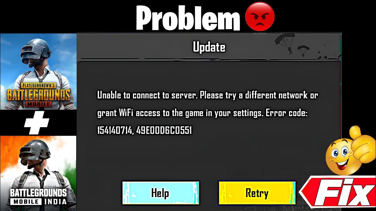 How To Fix Unable to Connect to Server Please try a different Network Problem in PUBG/BGMI 2025