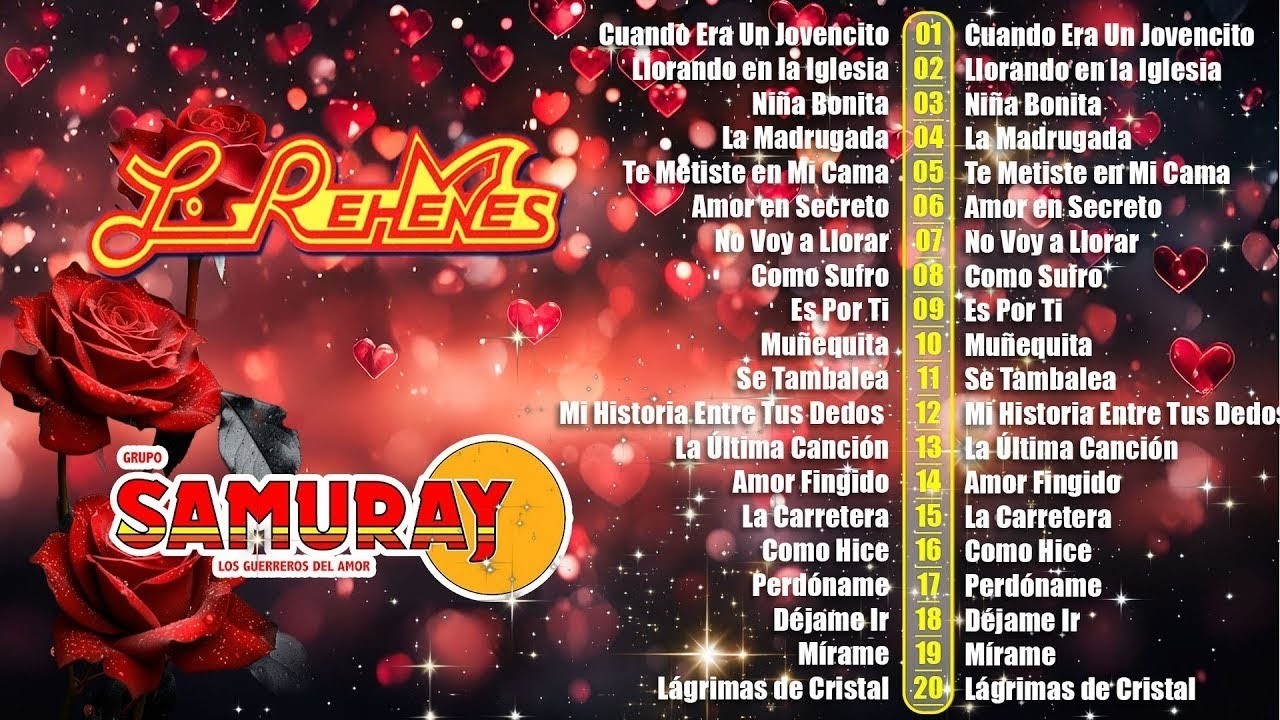 LOS REHENES Y GRUPO SAMURAY VIEJITAS PERO BONITAS 90S - GRANDES EXITOS ROMANTICOS   MIX EXITOS 2026