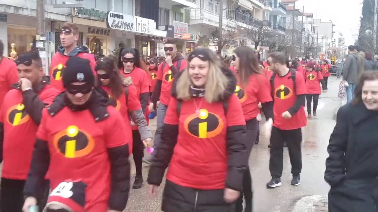 Ν0.1Καρναβαλική Παρέλαση Τσικνομπουρμπουλης Στην Νεα Ορεστιάδα Έβρου 20.2.2020