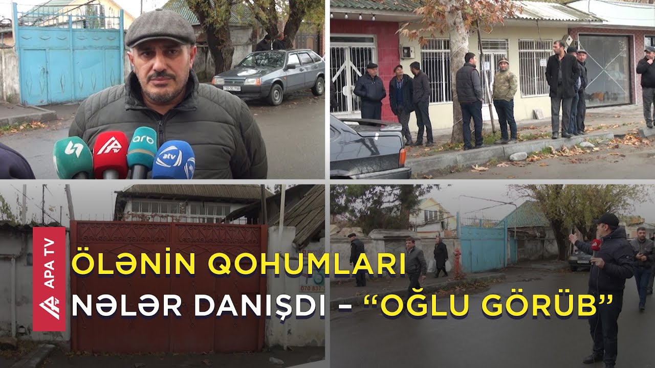 Ağdaşda qətl, qonşu qonşunu qətlə yetirdi - APA TV