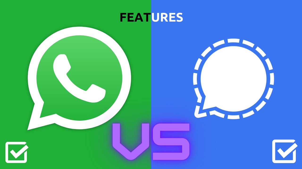 Top WhatsApp Vs Signal app feature review