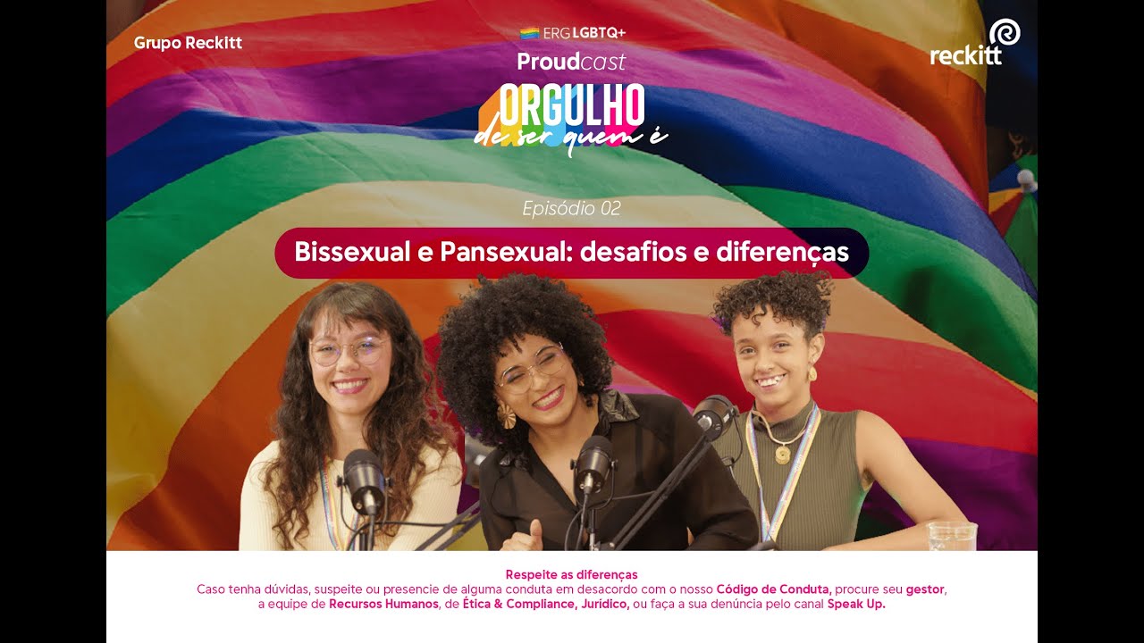 #2 - Proudcast: Bissexual e Pansexual: desafios e diferenças