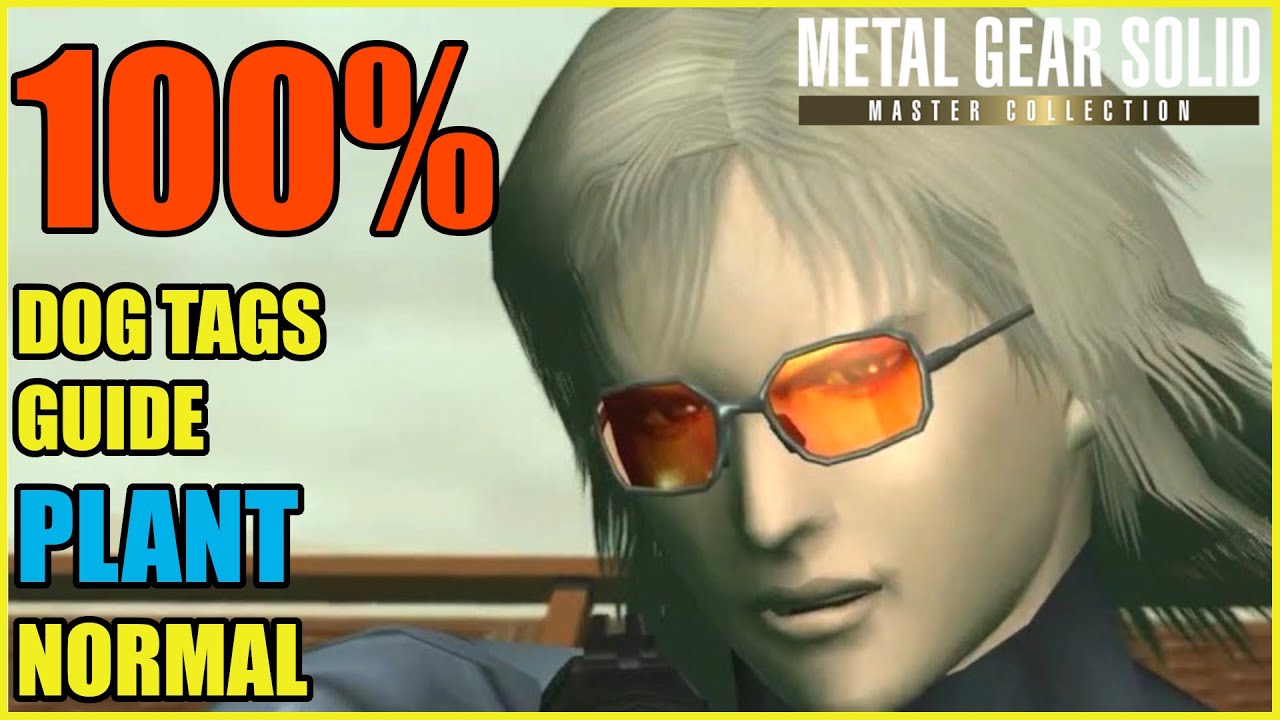 METAL GEAR SOLID 2 MASTER COLLECTION | NORMAL DOG TAG GUIDE (PLANT)