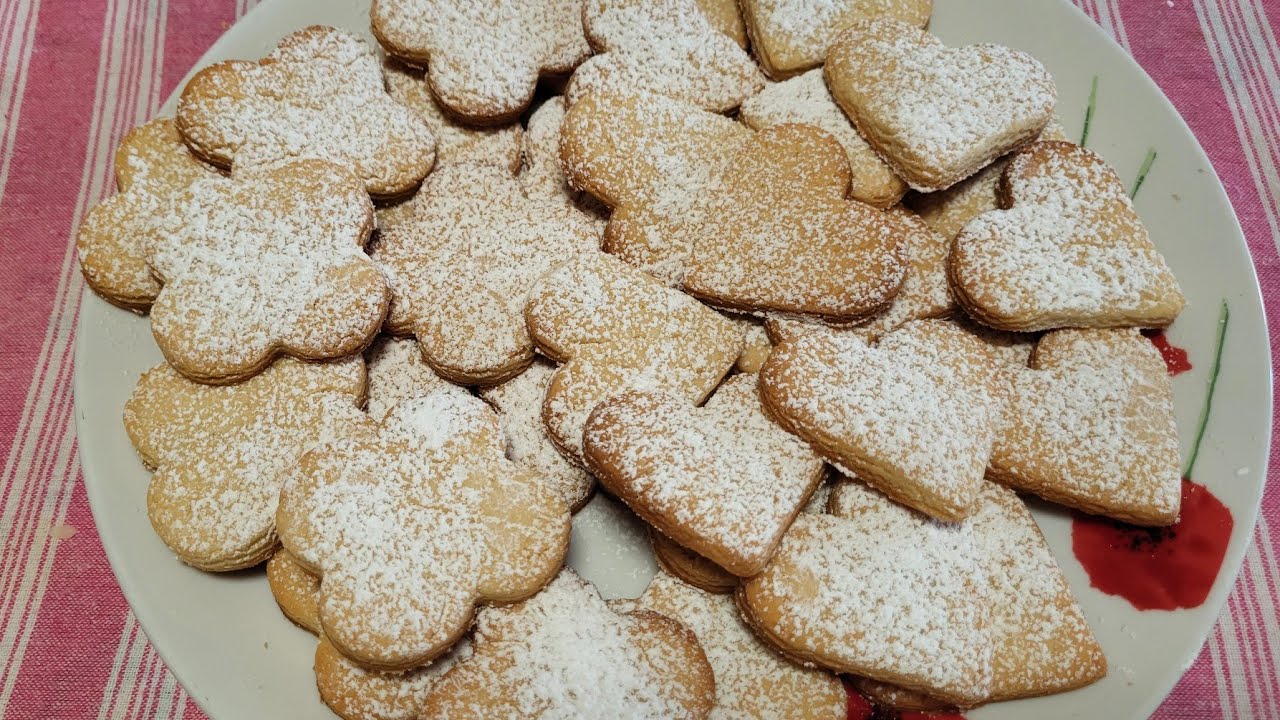 BISCOTTI DI PASTA FROLLA SENZA UOVA E SENZA BURRO CON RICOTTA SENZA LATTOSIO 🥰 🥰 