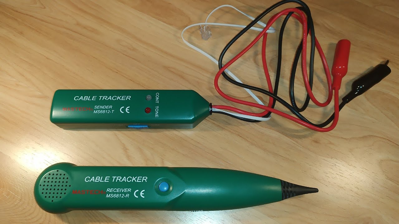 Mastech MS 6812 прибор для поиска кабеля и  участка обрыва жилы кабеля.