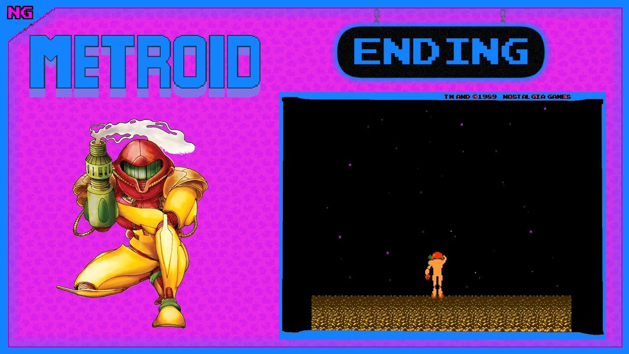 Metroid Peor ENDING (10+ Horas) (1986) [NES]
