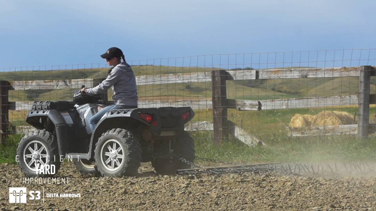 ATV Harrows by S3 Delta Harrows
