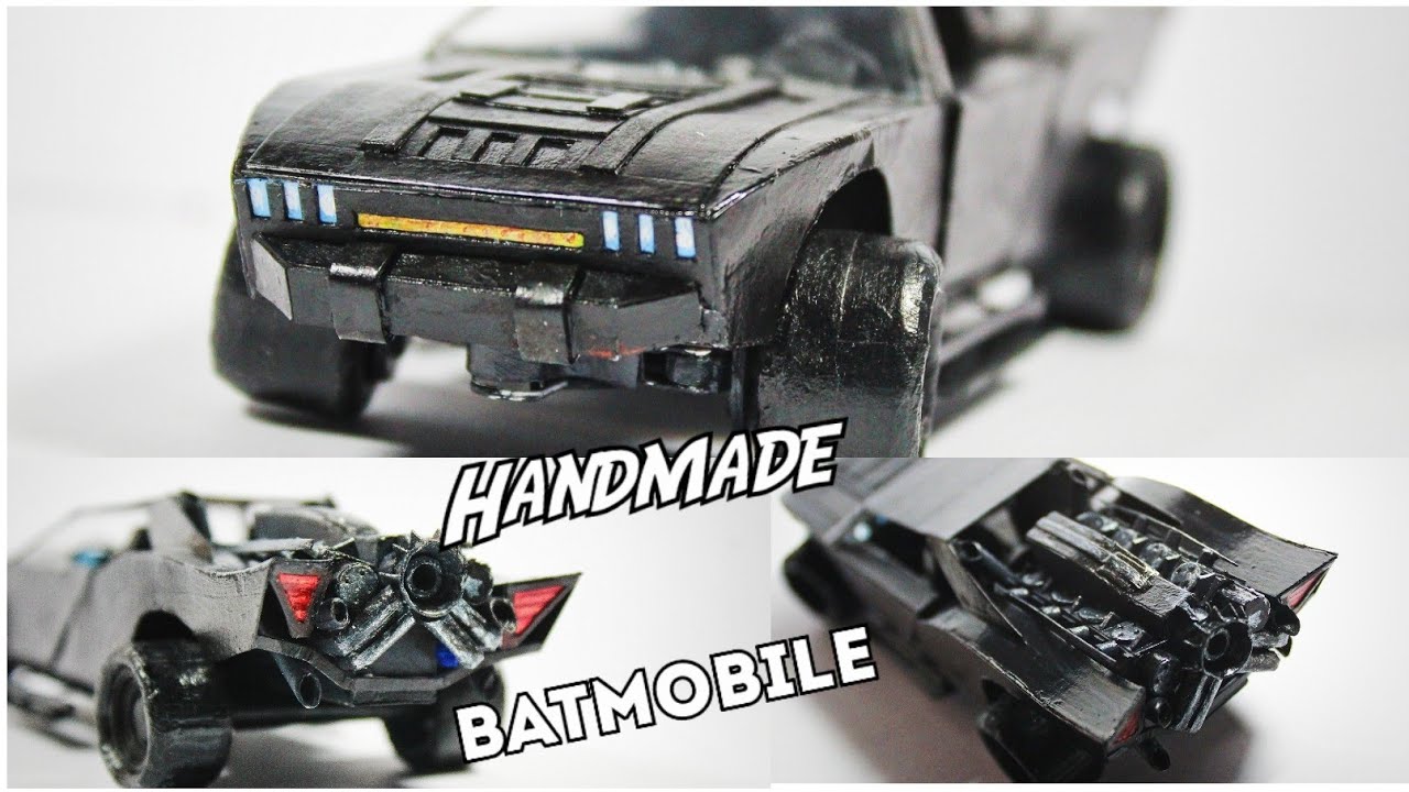 Batmobile | Handmade paper craft | Simplecraft #batmobile #batman