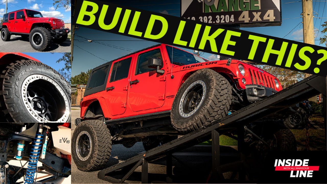 Jeep Wrangler Unlimited Rubicon JK Build on 37s | Inside Line