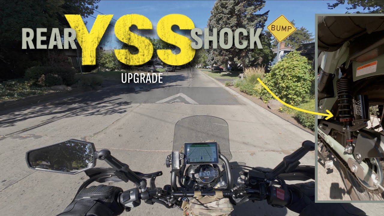 Honda Trail 125 Suspension Upgrade - YSS Rear Shocks