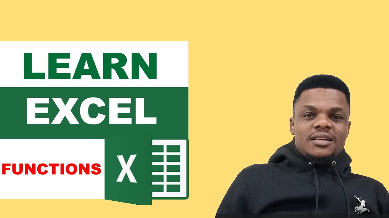BASIC EXCEL FUNCTIONS FOR BEGINNERS