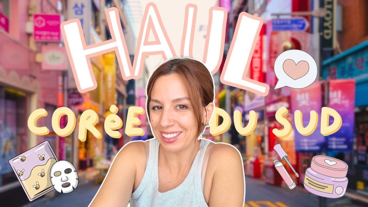 HAUL VOYAGE CORÉE DU SUD [ ELYROSE VLOG ]