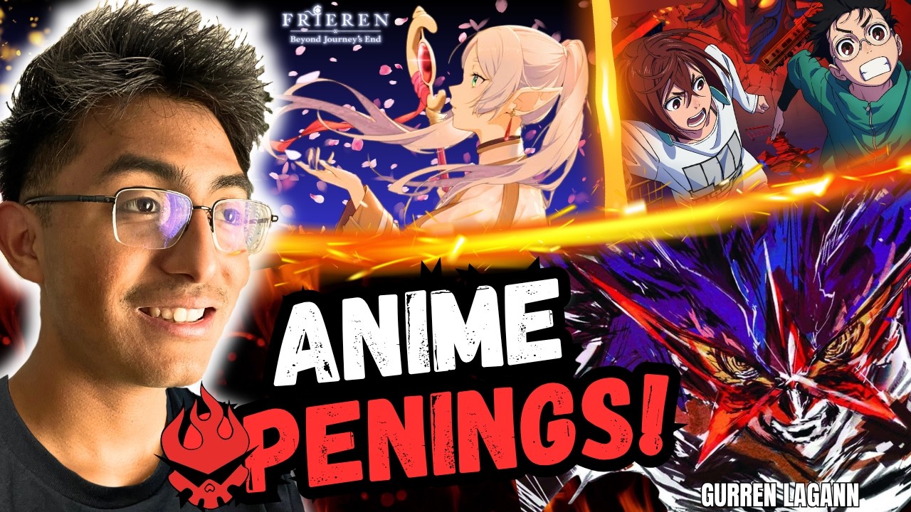 Reacting to ANIME Openings for The First TIME EVER (These are INSANE!)