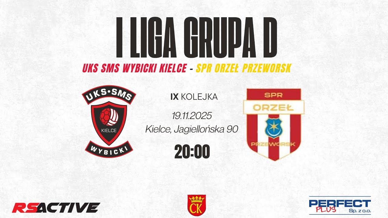 I liga piłka ręczna UKS SMS Wybicki Kielce - SPR Orzeł Przeworsk
