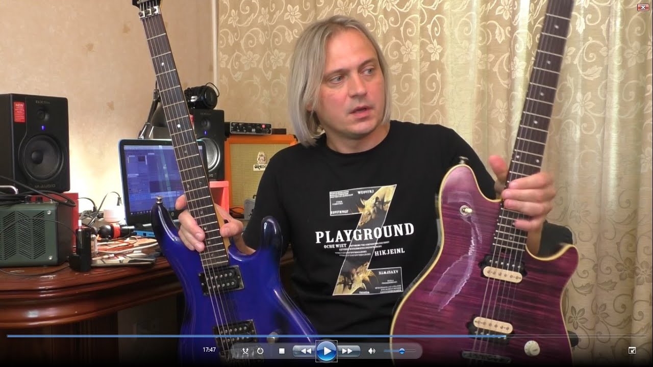 Обзор на диване - Ibanez JS 1200