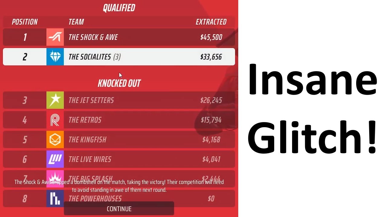 8 Teams in 1 Round!? Crazy The Finals Ranked Glitch.