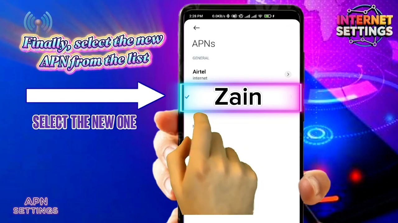Zain  APN Settings -(Saudi Arabia)  3G 4G 5G Access Point Name Configuration