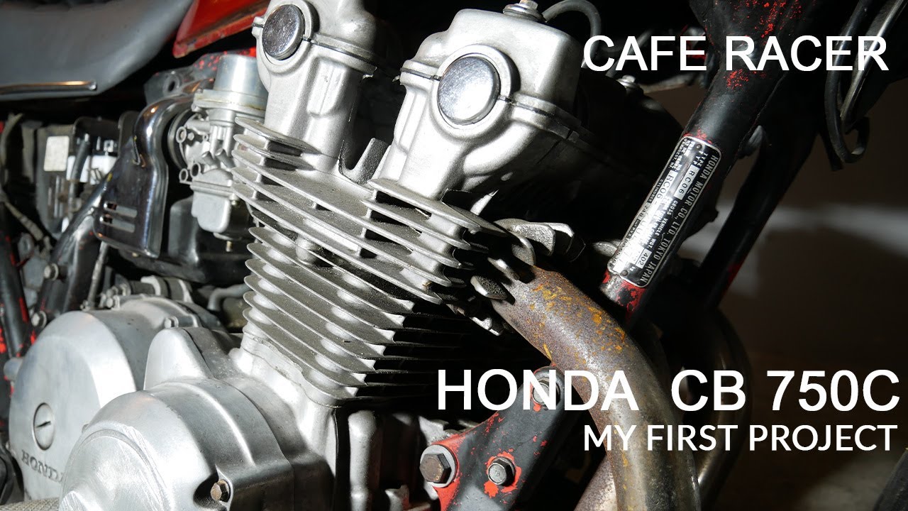 PIERWSZY PROJEKT CAFE RACER HONDA CB 750C !    PART 1