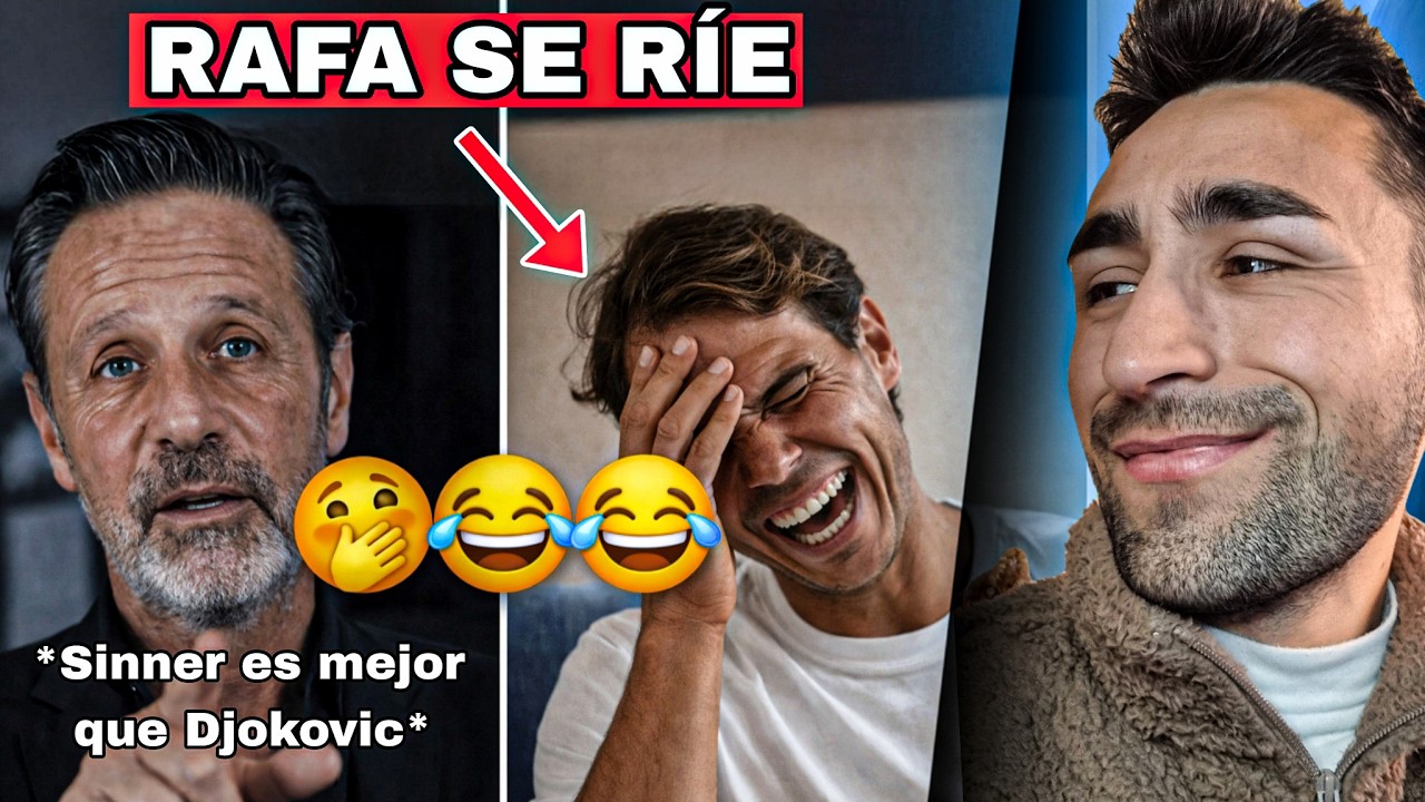 Nadal SE RÍE de Mouratoglou (y borra el mensaje): La polémica Sinner vs Djokovic