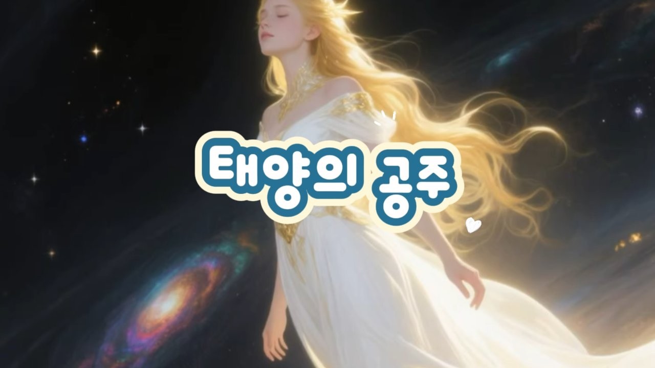태양의 공주 ☀️｜우주를 밝히는 용기의 노래｜우주공주시리즈