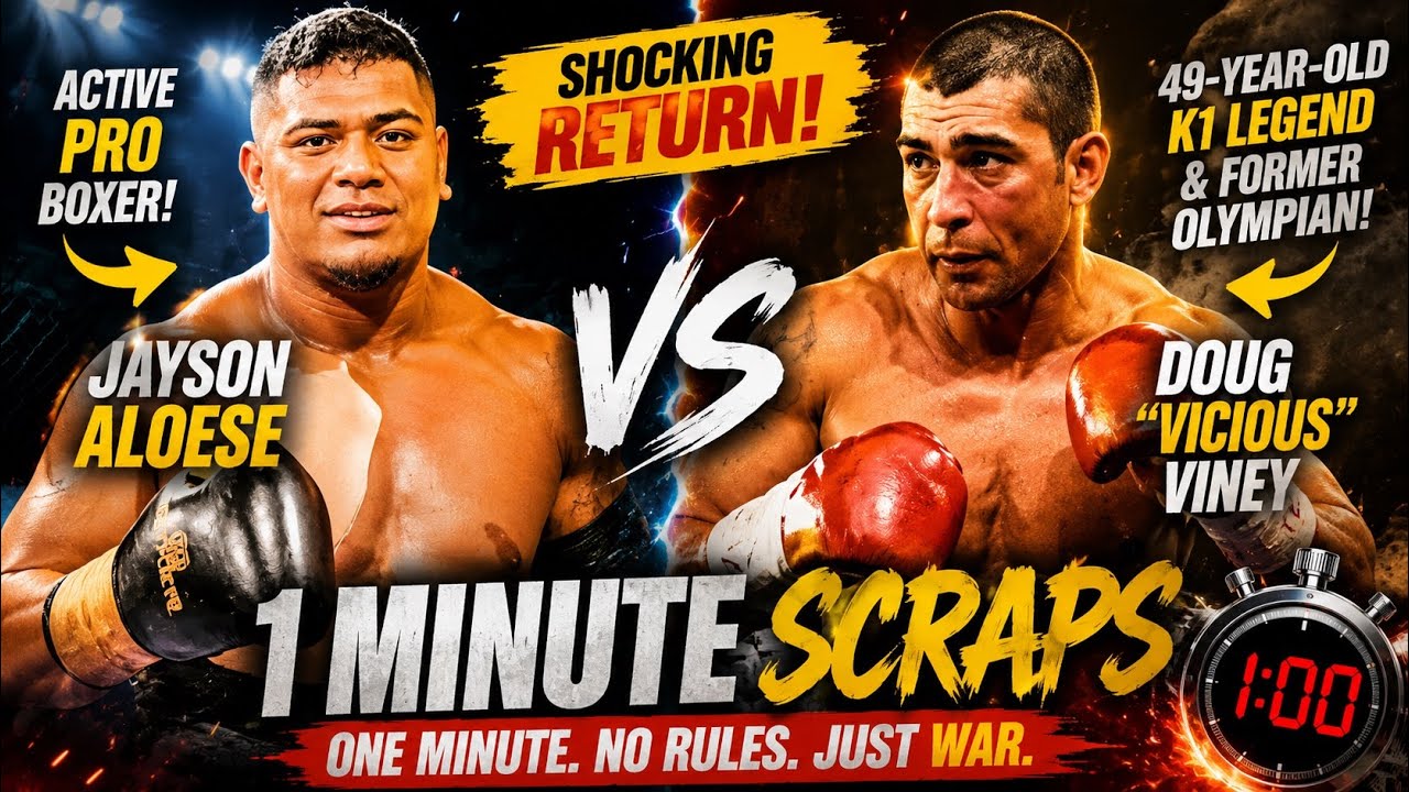 Dan Hooker&rsquo;s 1 minute scraps | 49-Year-Old K1 Legend & Former Olympian makes shocking return!