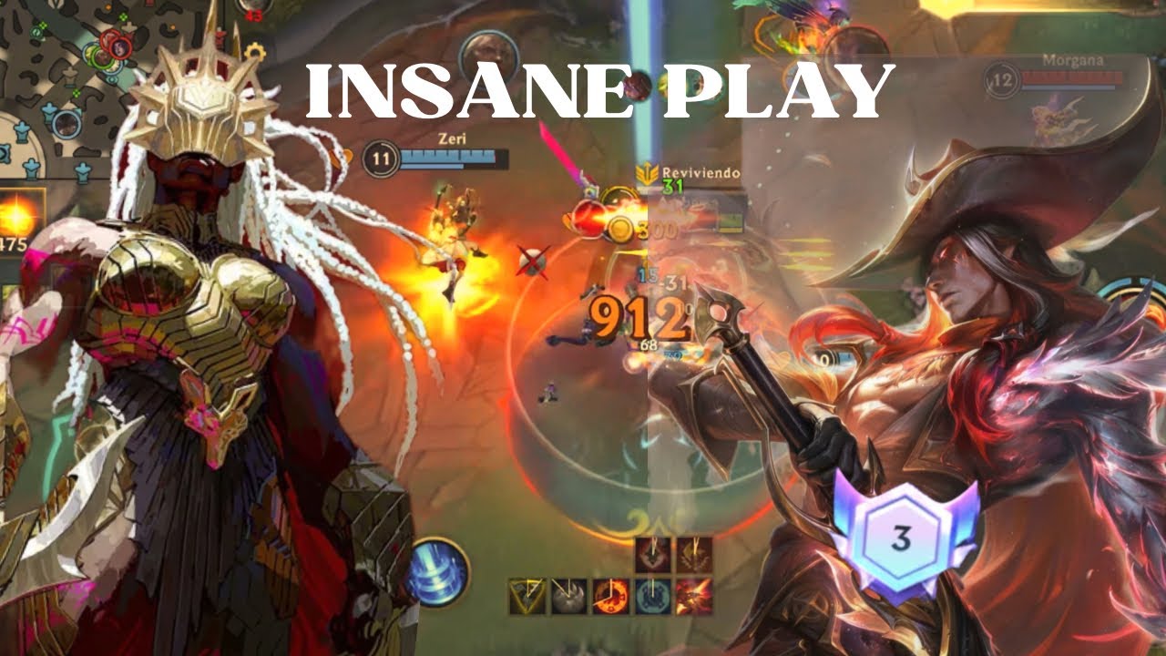 VS TOP 3 YONE - MAIN AMBESSA - CHALLENGER - WILD RIFT. 