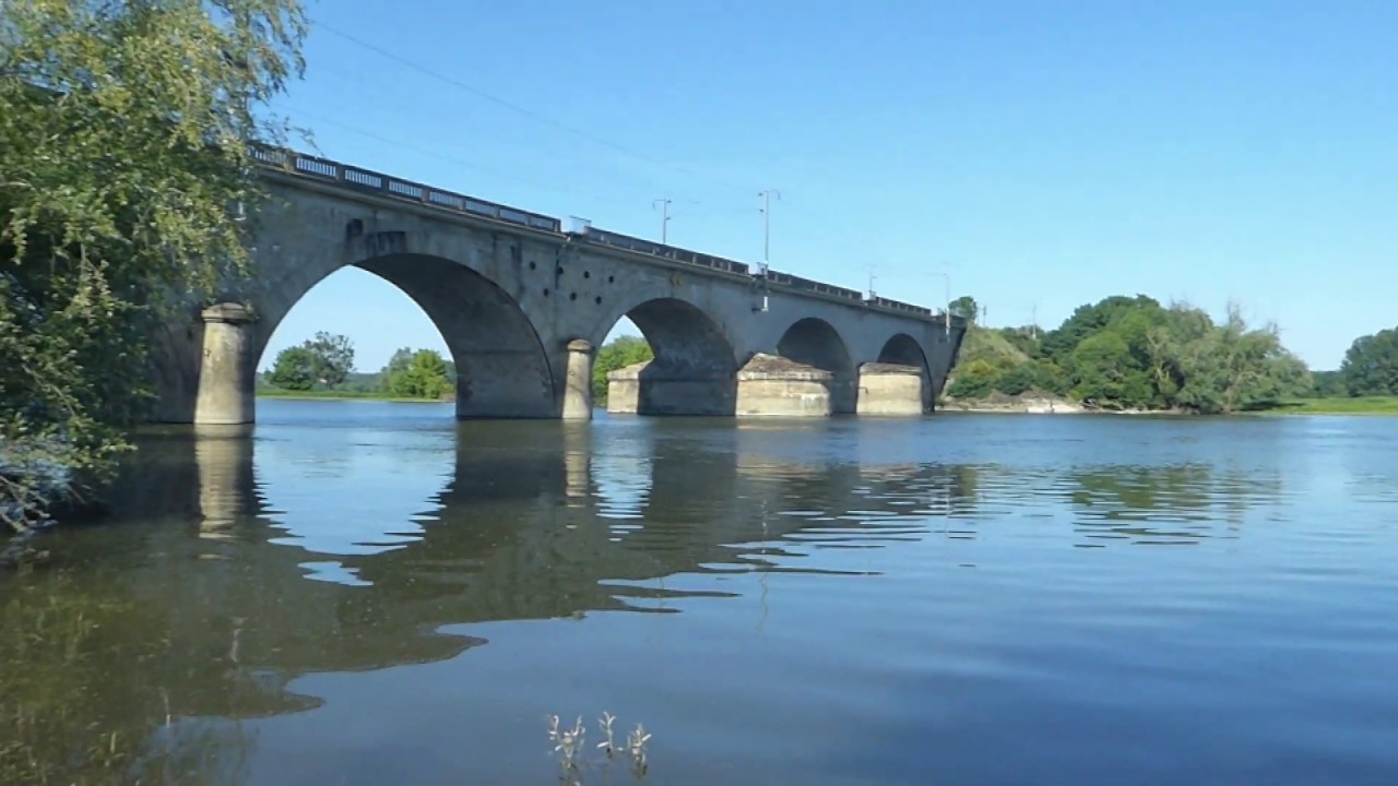 A vélo le long de la Maine entre Angers et Bouchemaine