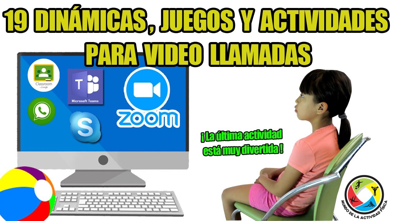 19 DINÁMICAS Y JUEGOS  DIVERTIDOS PARA NIÑOS EN ZOOM (VIDEOLLAMADA) QUE PUEDES HACER EN CASA.