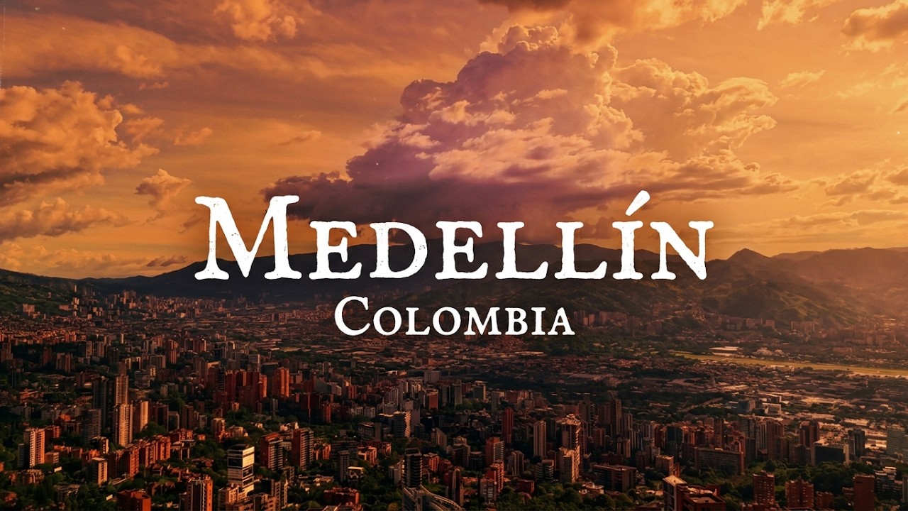 Medell&iacute;n Colombia Drone Tour | 4K Cinematic Aerial Film