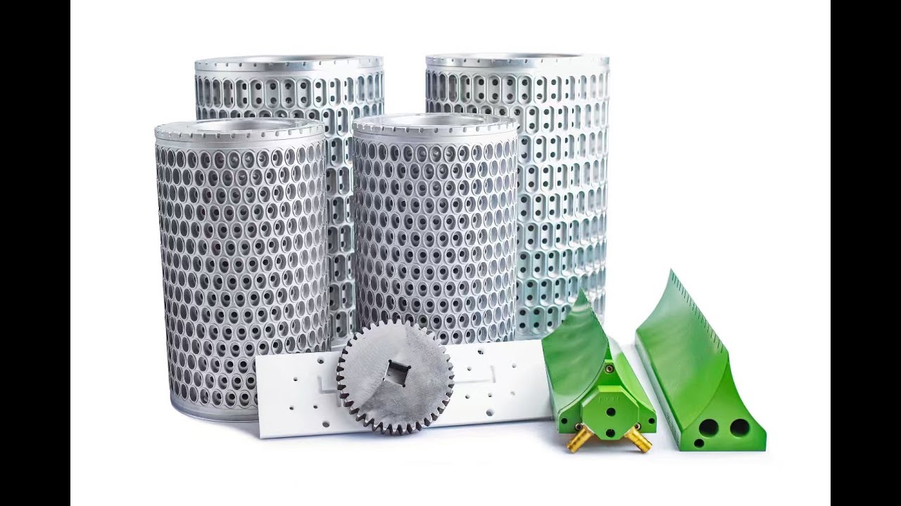 How softgel die rollers(softgel machine tooling)and wedge(segment)are processed?they are not molded.