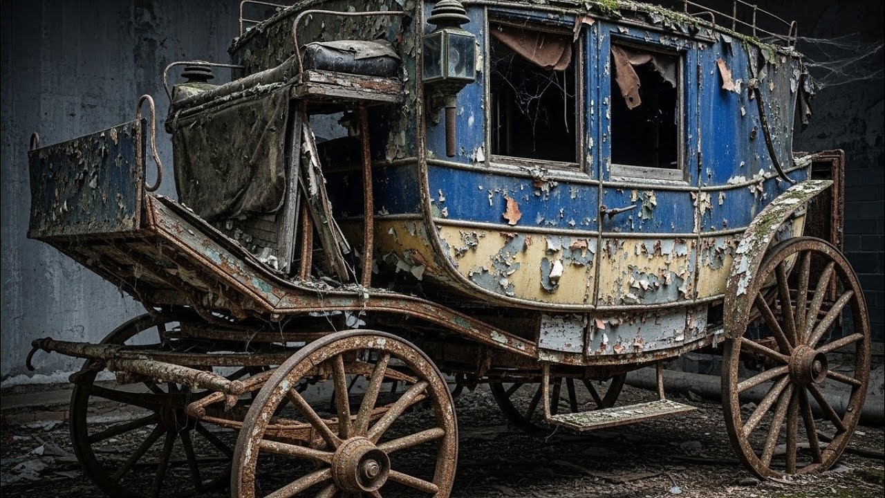 Full Restoration: 182-Year-Old French Diligence Carriage Rescued From Complete Decay