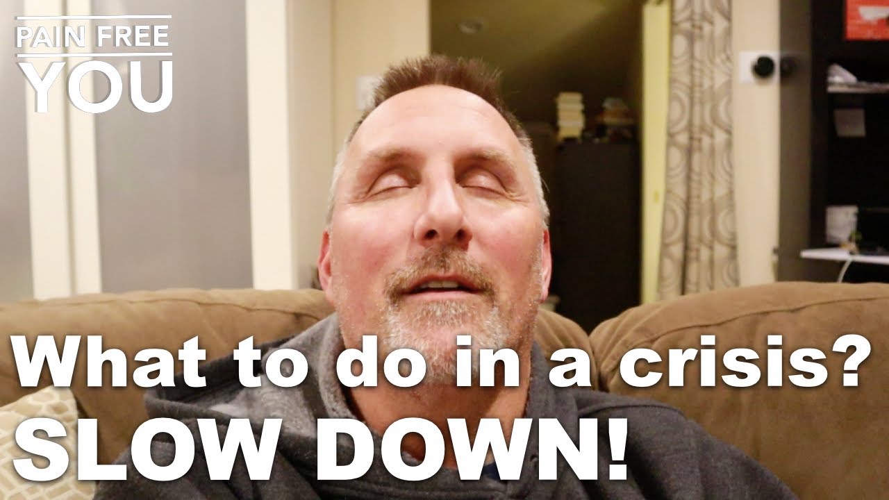 What to do in a Health or Pain Crisis?