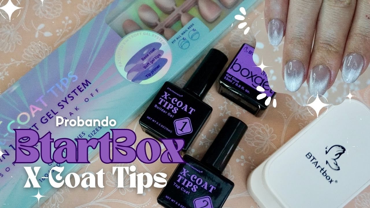 Probando uñas de BTARTBOX/ Soft Gel