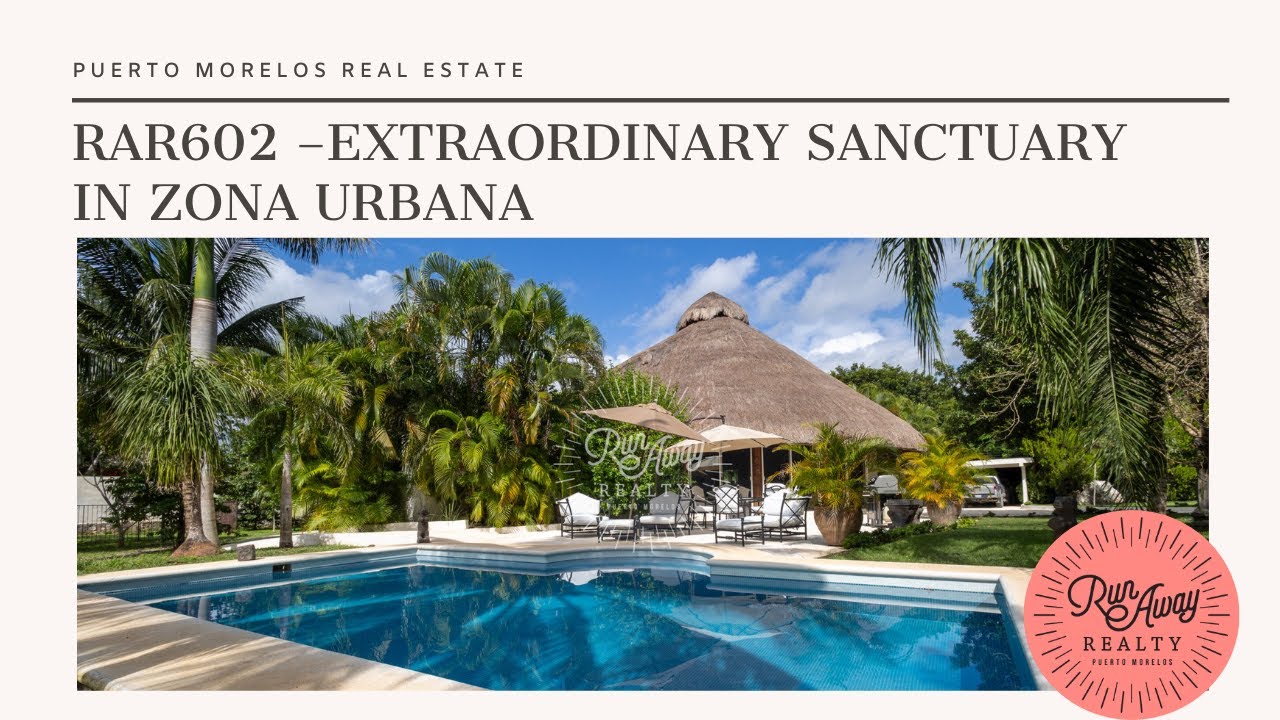 Casa las Ceibas - A Private Jungle Sanctuary in Puerto Morelos, Mexico