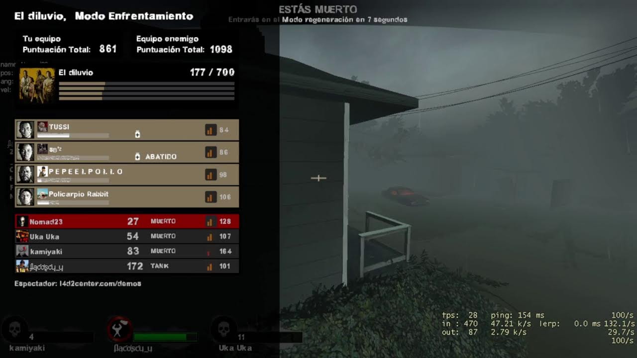 Un center antes que mejore en el juego #l4d2 #left4dead2