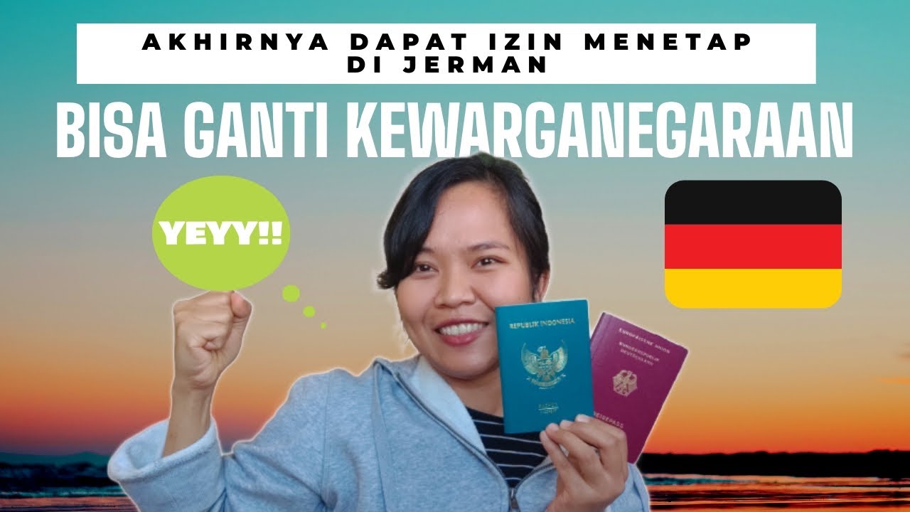 AKHIRNYA DAPAT IZIN TINGGAL TETAP DI JERMAN | Germany's permanent residence permit
