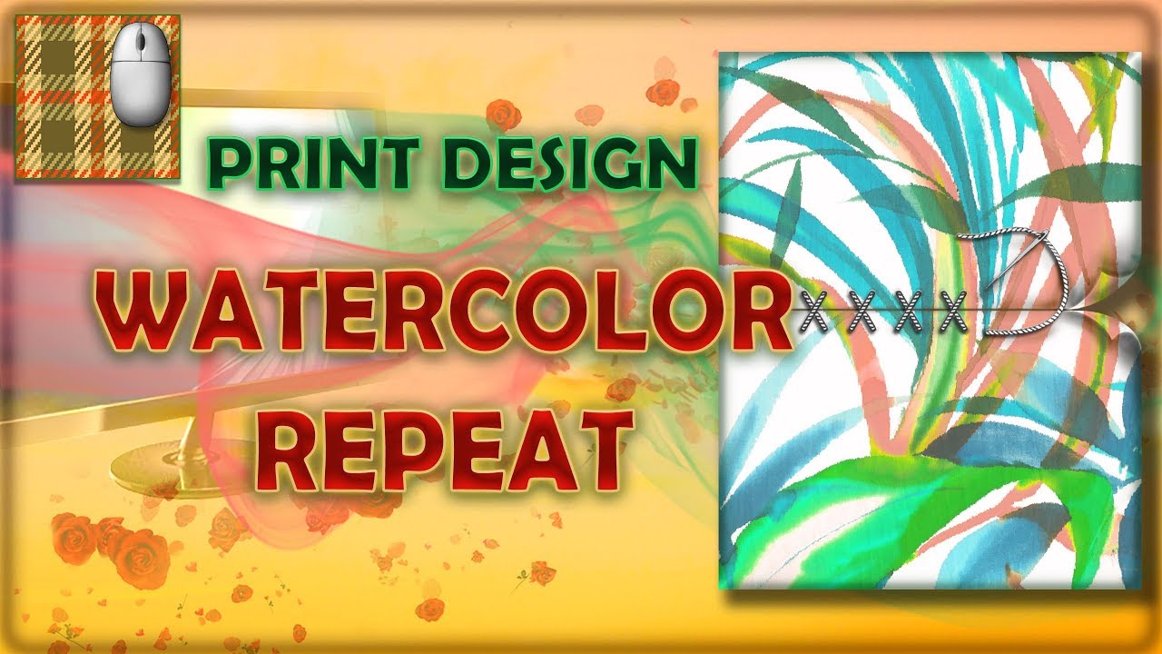 Chapter 14. HOW TO DO REPEAT FOR WATERCOLOR PRINT IN PHOTOSHOP