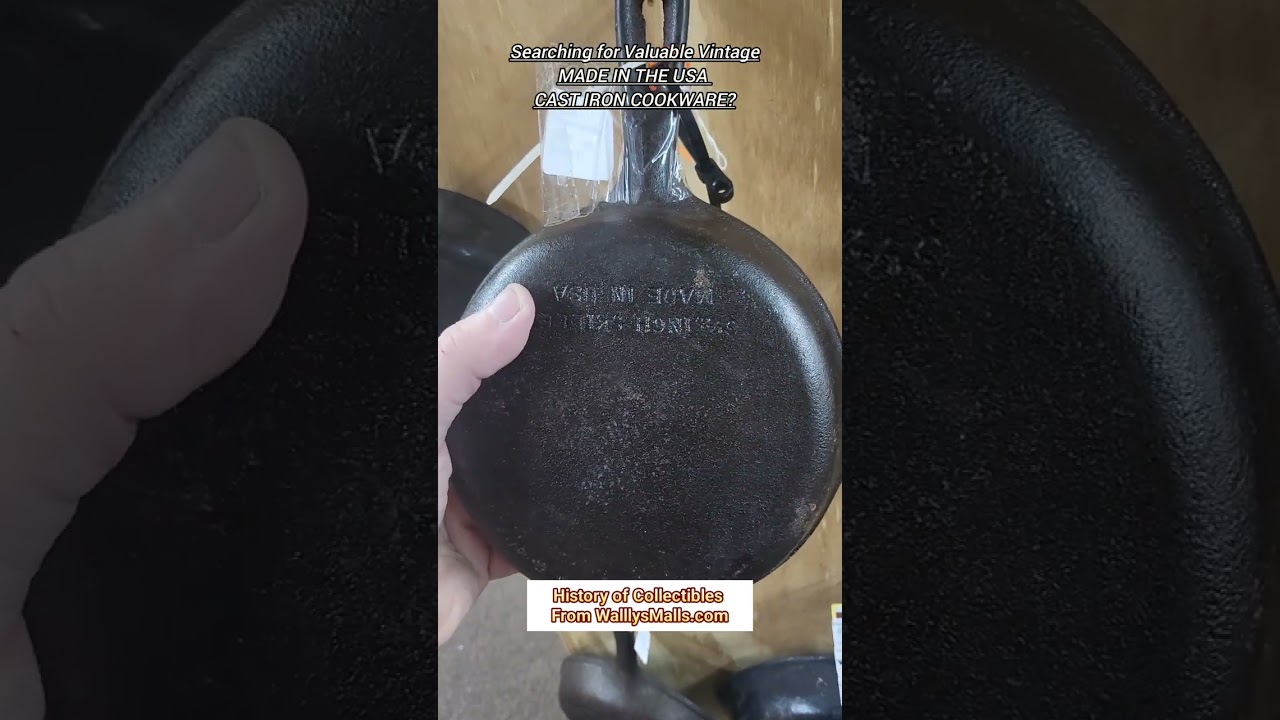 Now you know, from WallysMalls .Com unmarked Made in the USA vintage Cast Iron