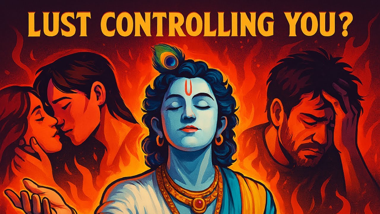 How to Control and Overcome lust || 5 Magical Gita Verses (Before Its Too Late)