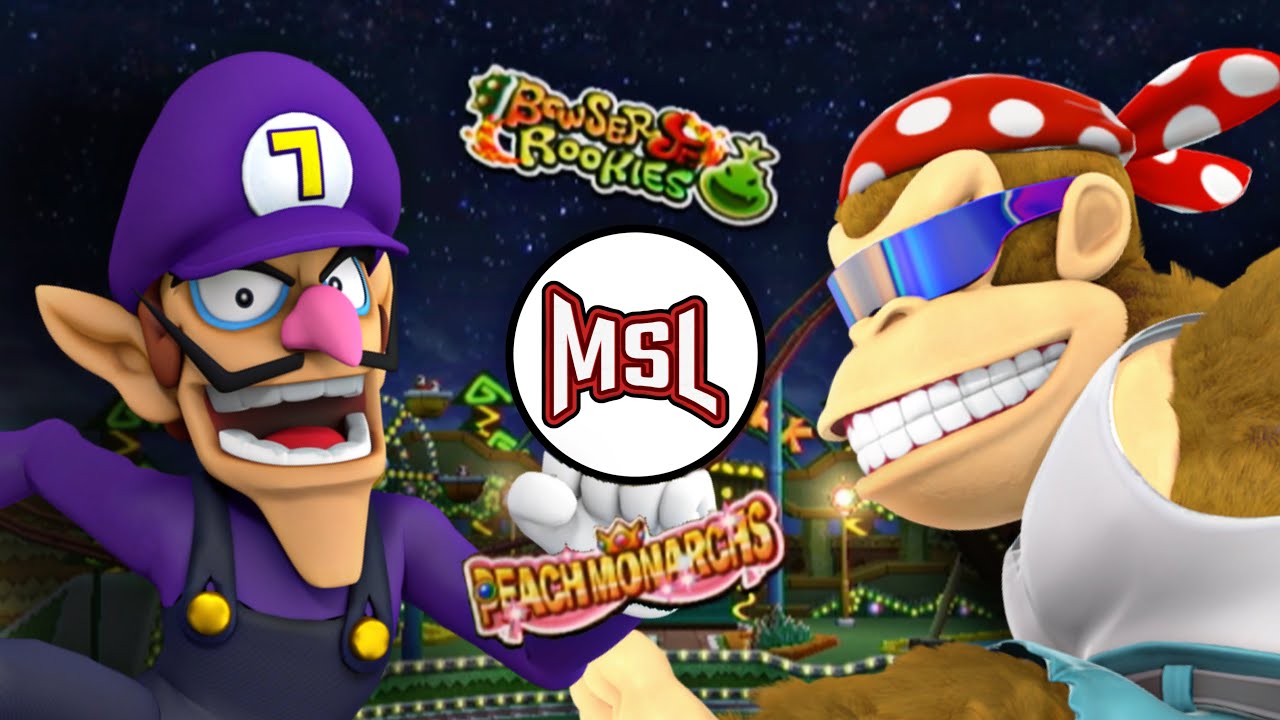 ALL THE STARS. ONE FINAL GAME. Mario Sluggers League All-Star Game