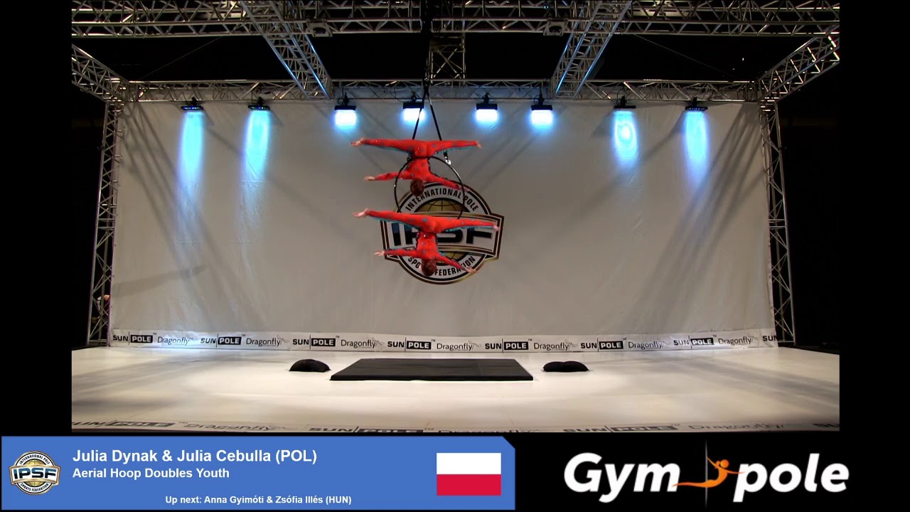 WPSC19 - Hoop - Youth Doubles - Julia Dynak & Julia Cebulla - Poland