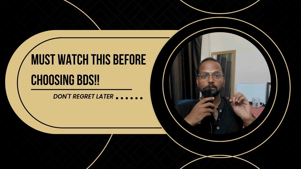 Watch this before choosing BDS!! | NEET 2024 | Umang singh (KGMU)