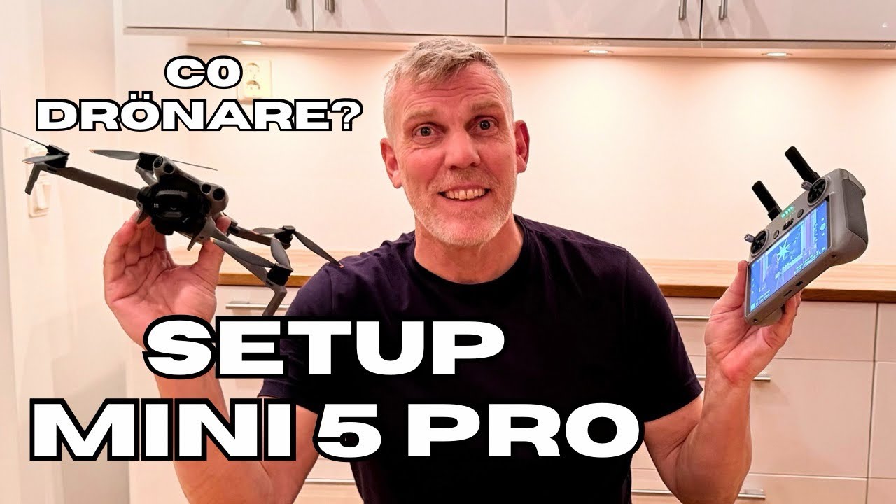 DJI Mini 5 Pro RC 2 setup – C0 utan drönarkort?
