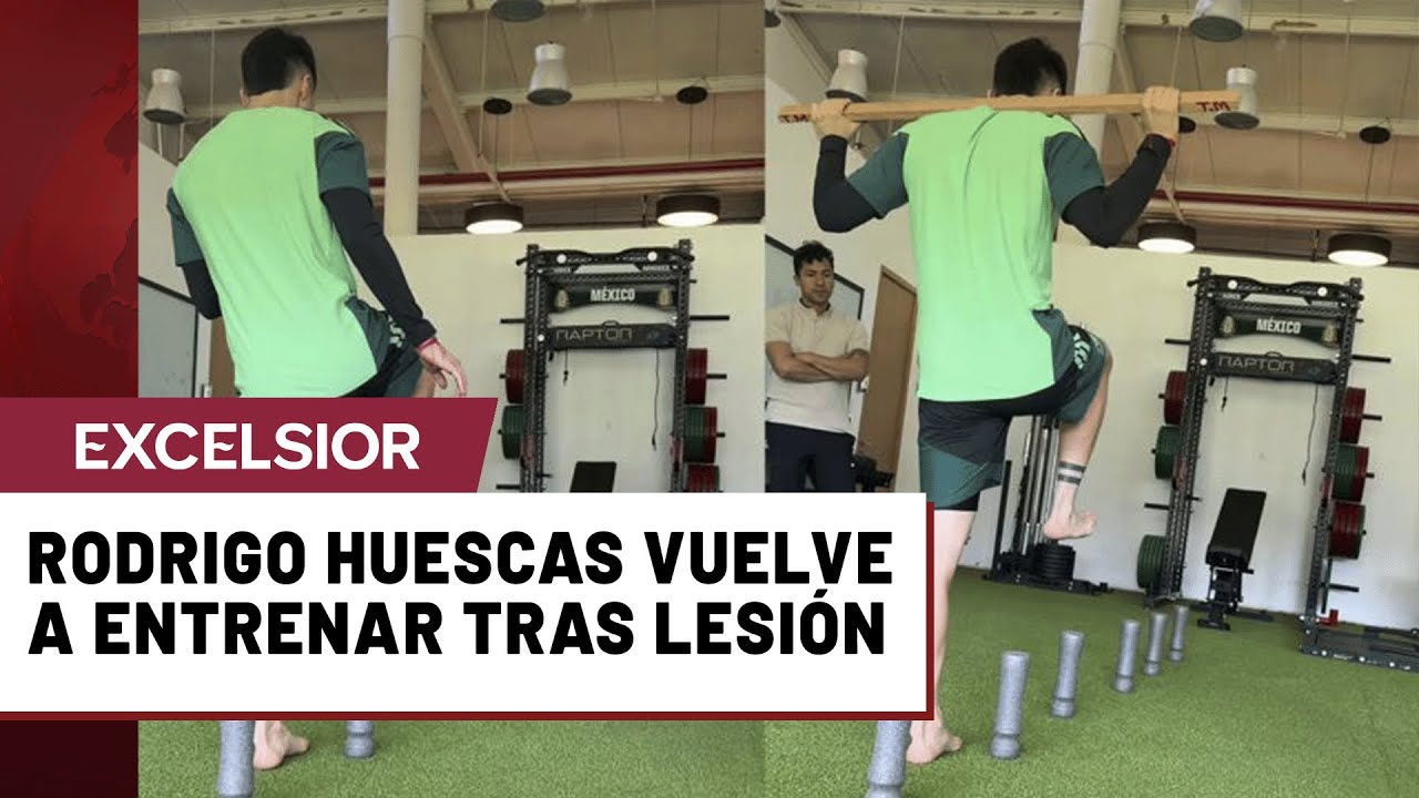 Rodrigo Huescas vuelve a entrenar tras lesi&oacute;n y apunta al Mundial 2026