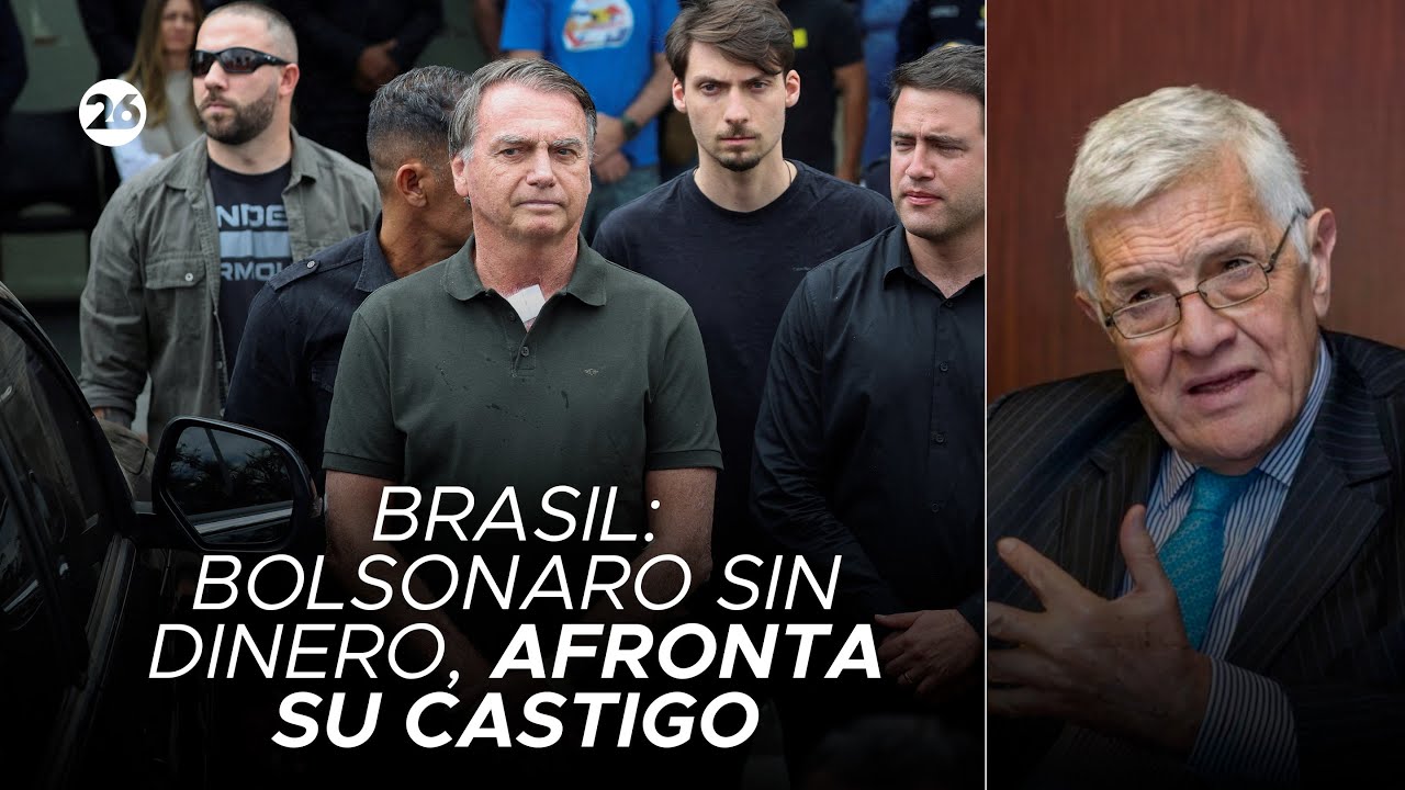 🇧🇷 BRASIL | Bolsonaro se quedó sin recursos y debe afrontar su pena: el análisis de Jorge Castro