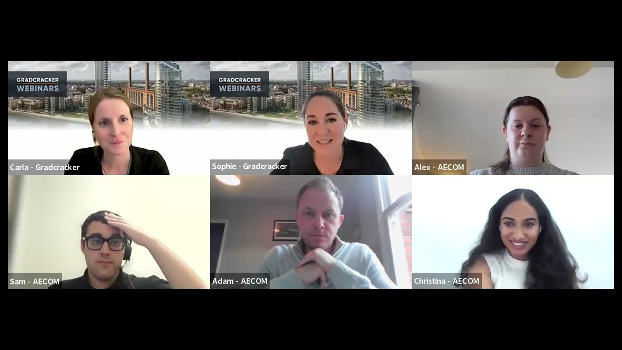 Gradcracker Webinars Season 5 | AECOM