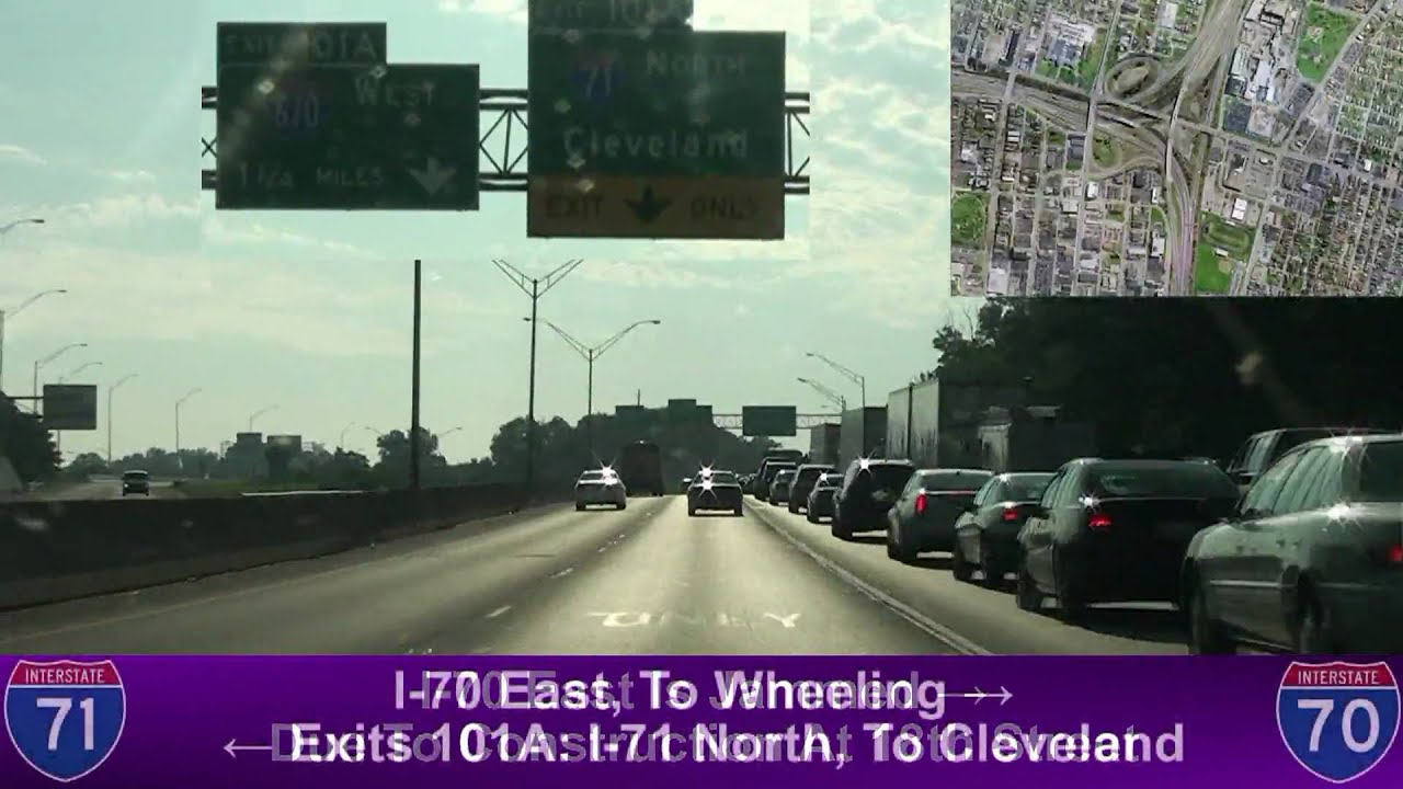 I-71 North In The Morning: Columbus, OH